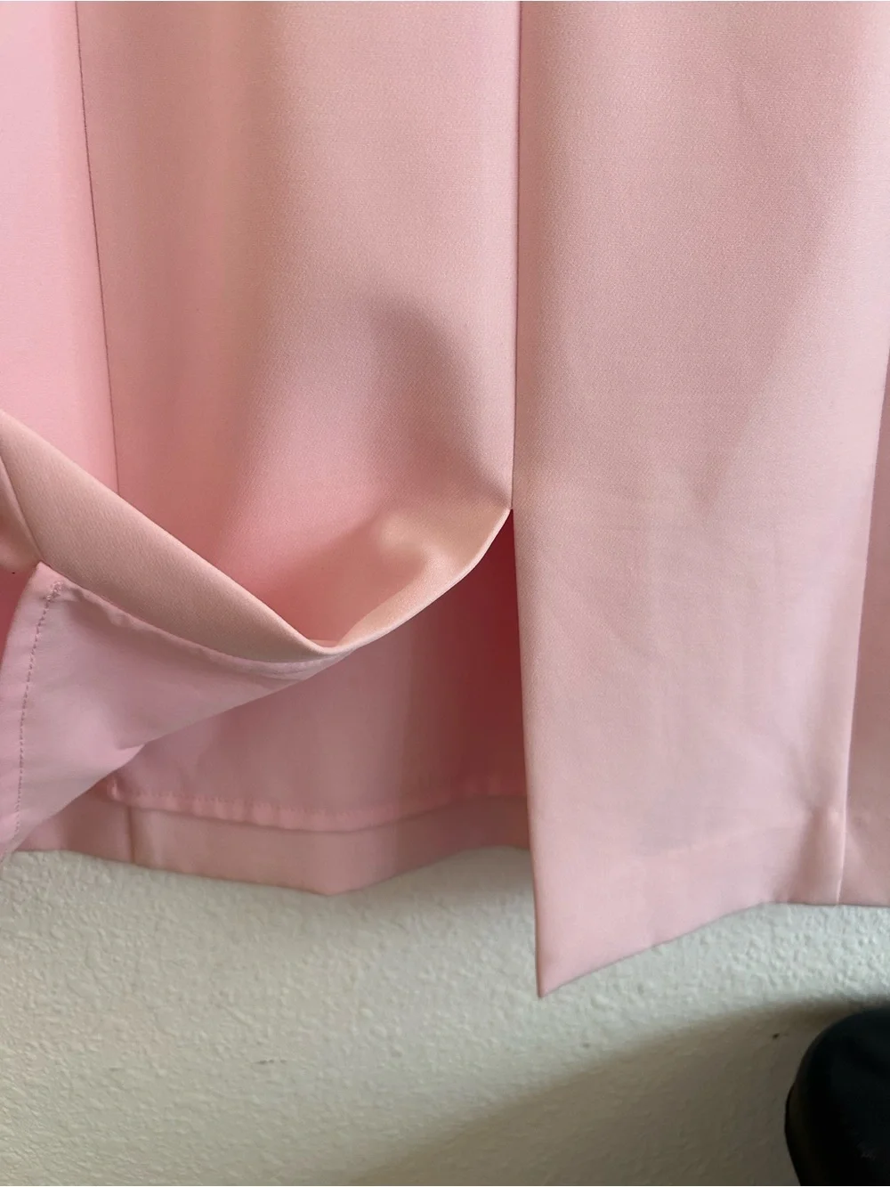 TAHARI ASL Size 10 Light Pink Sheath Dress ROUND NECK SLEEVELESS - Picture 5 of 9
